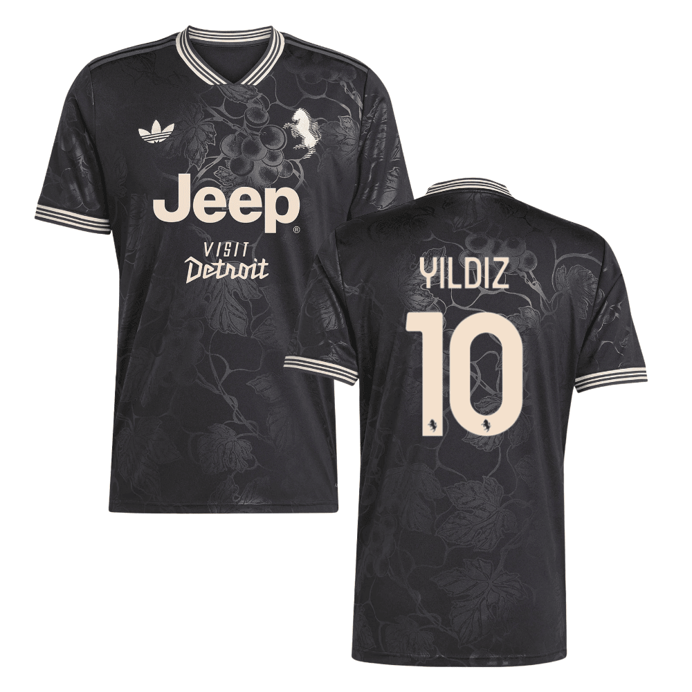 Juventus Kenan Yıldız 10 Third Soccer Jersey 2025-2026
