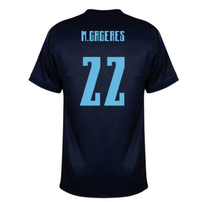 Uruguay Martin Caceres 22 Away Soccer Jersey World Cup 2026