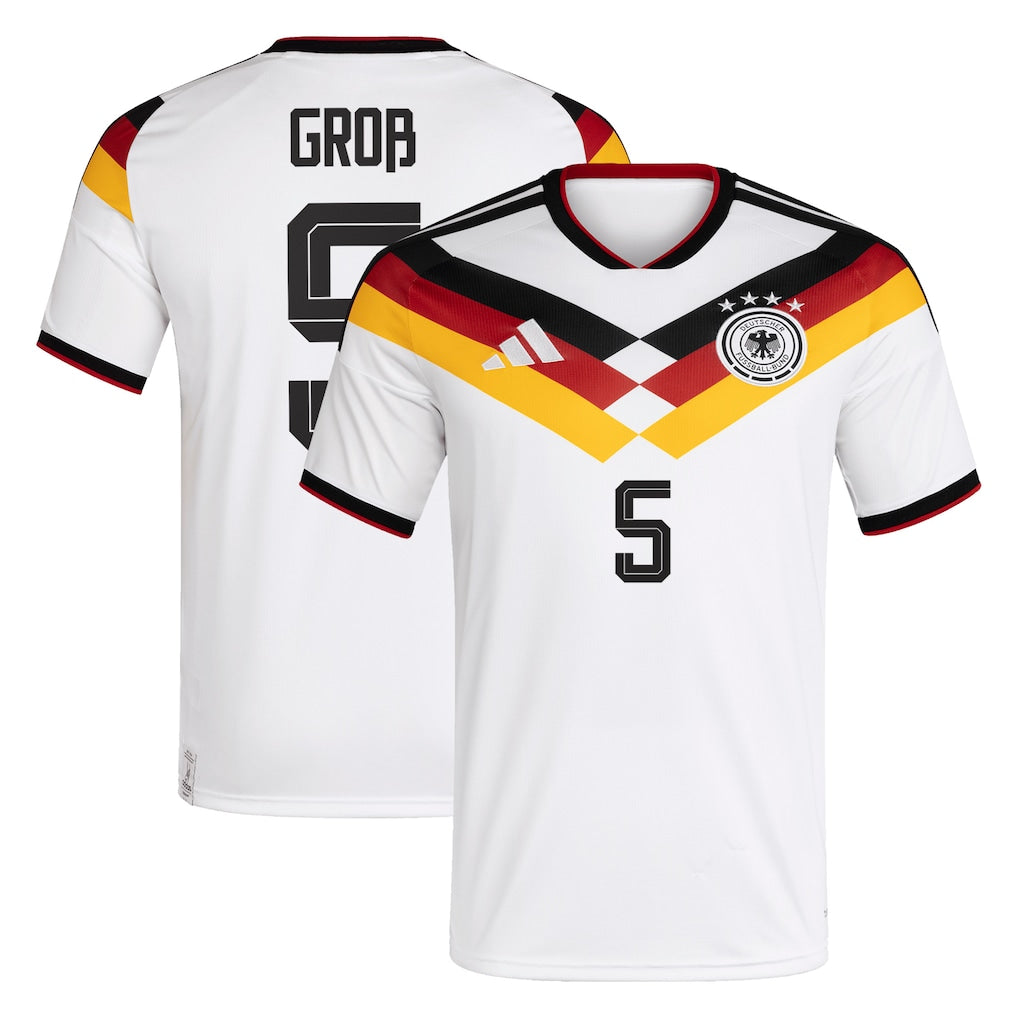 Germany Pascal Groß 5 Home Soccer Jersey World Cup 2026