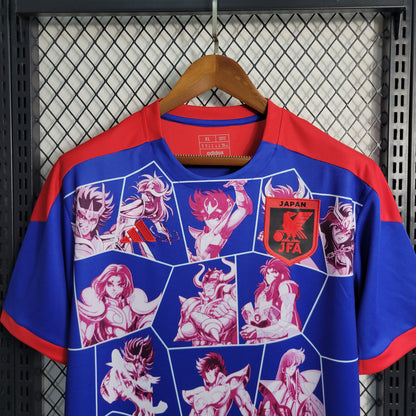 Japan Gold Saints Anime Limited Edition Soccer Jersey 2023/24 - Blue