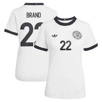 Germany Jule Brand 22 Women's Home Soccer Jersey Euro 2025