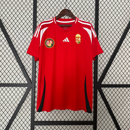 Hungary Dominik Szoboszlai 10 Home Soccer Jersey UEFA Euro 2024