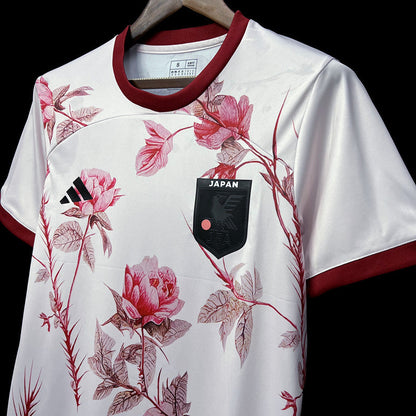 Japan Rose Limited Edition Soccer Jersey 2023/24 - White