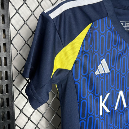 Al Nassr Cristiano Ronaldo 7 Kids Away Soccer Jersey 2024/25