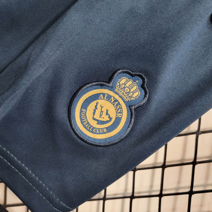 Al Nassr Cristiano Ronaldo 7 Kids Away Soccer Jersey 2023/24