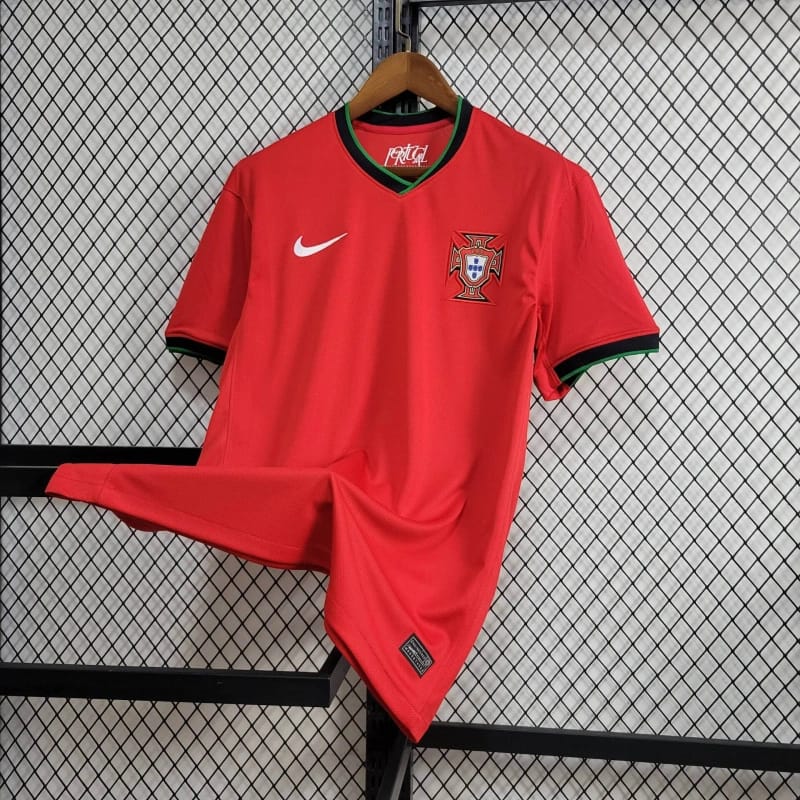 Portugal Eusébio 13 Home Soccer Jersey Euro 2024