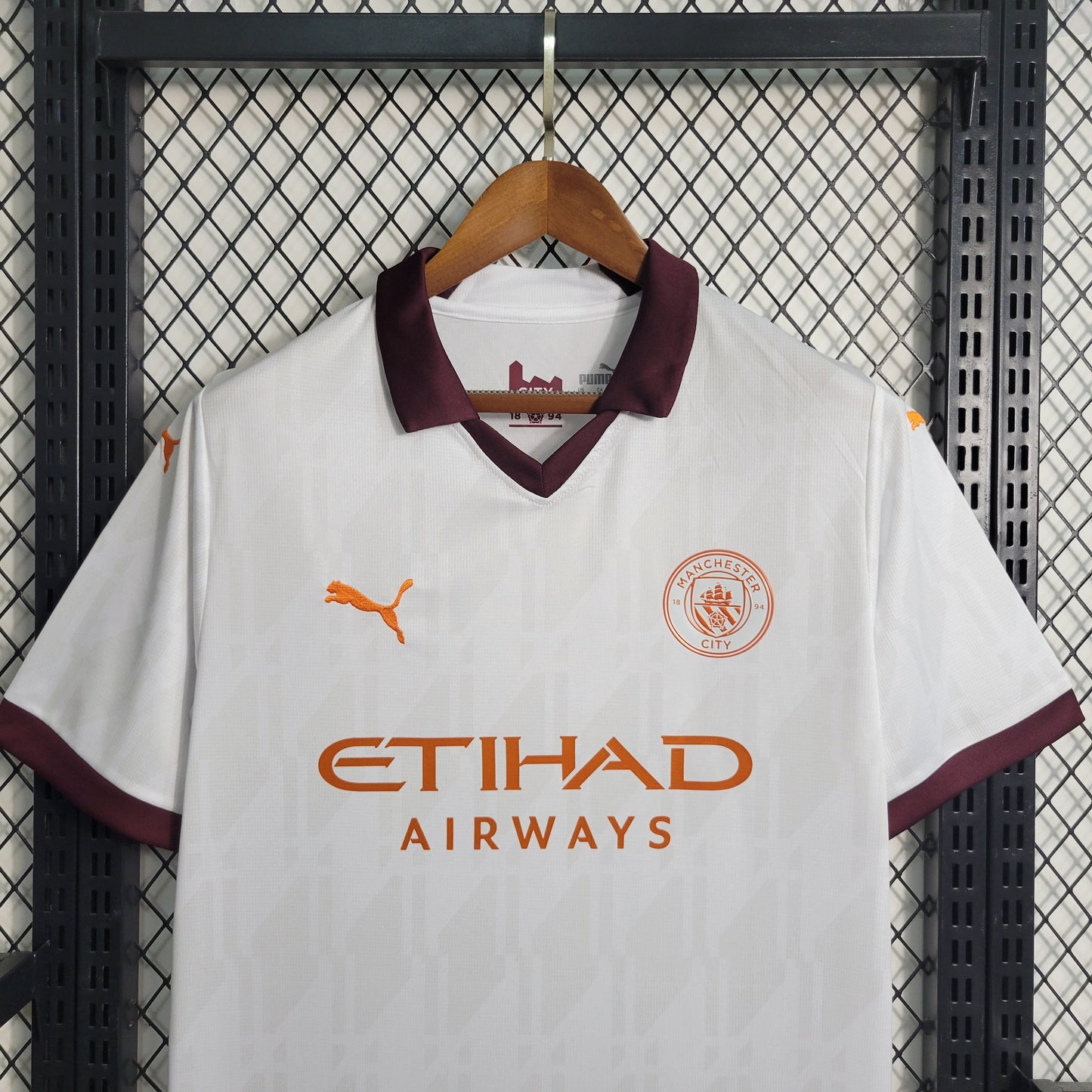 Man City Erling Haaland 9 Away Soccer Jersey 2023/24