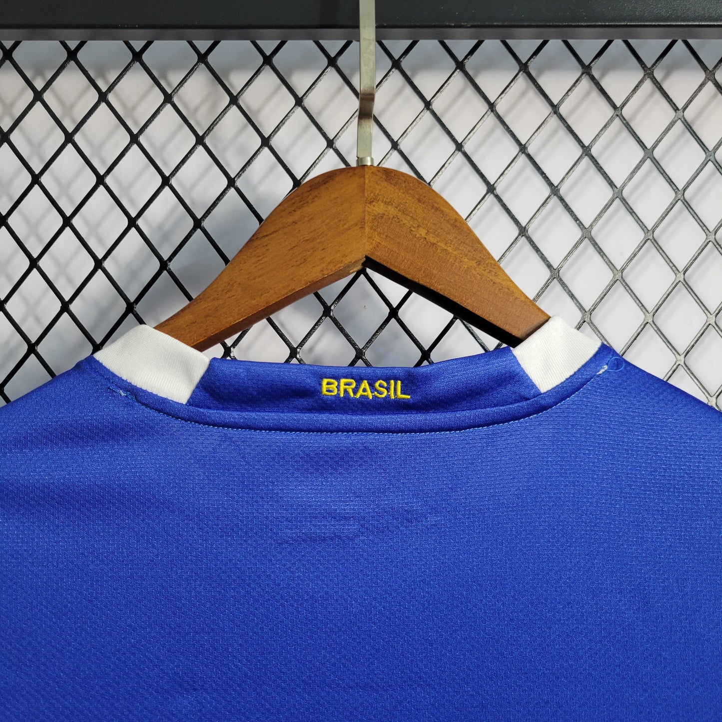 Brazil Retro Away Soccer Jersey World Cup 2006