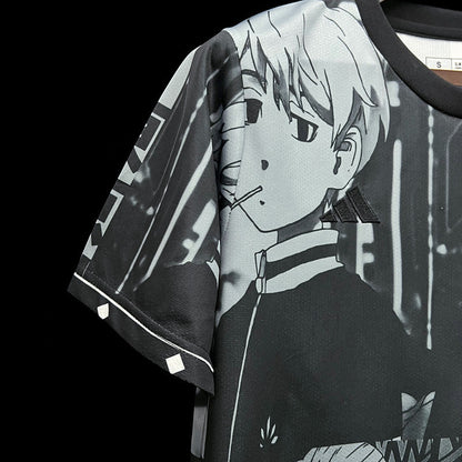 Japan Tokyo Swastika Avenger Limited Edition Soccer Jersey 2023/24 - Black