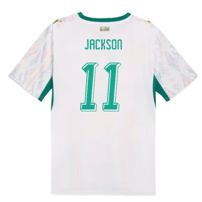 Senegal Nicolas Jackson 11 Home Soccer Jersey World Cup 2026