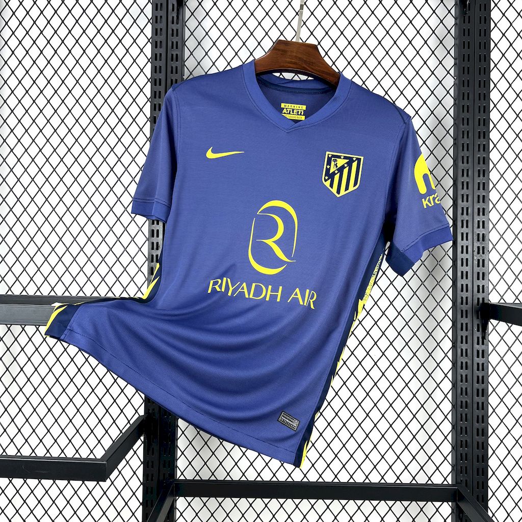 Atletico Madrid Julián Alvarez 19 Away Soccer Jersey 2025-2026