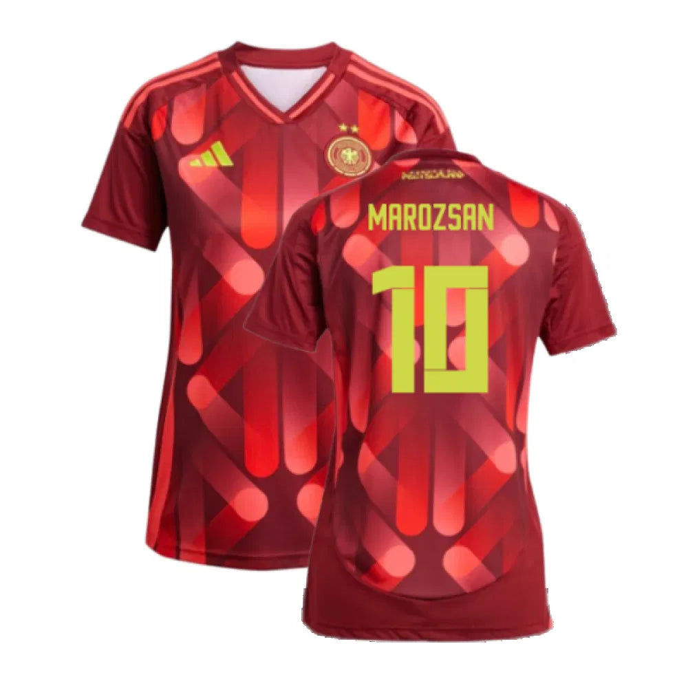 Germany Dzsenifer Marozsán 10 Women's Away Soccer Jersey Euro 2025