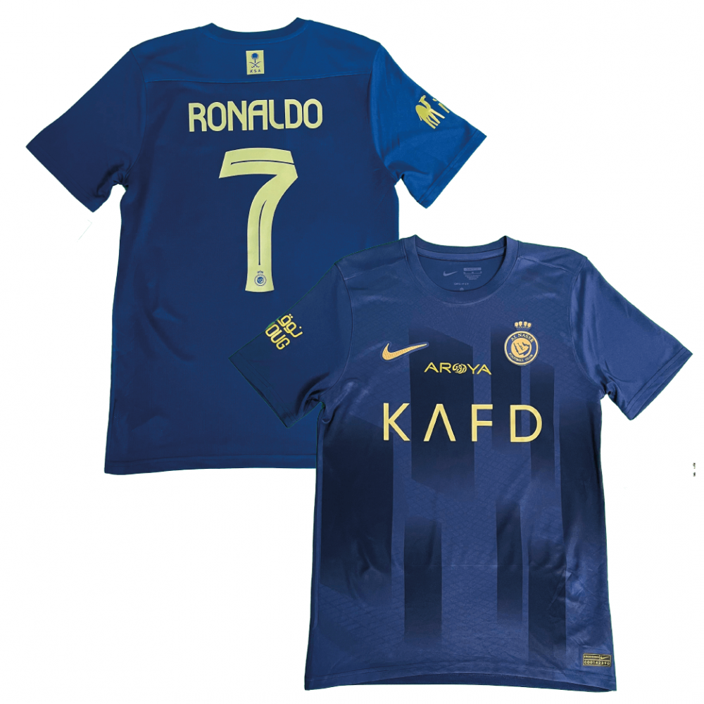 Al Nassr Cristiano Ronaldo 7 Away Soccer Jersey 2023/24