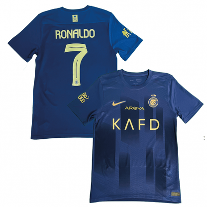 Al Nassr Cristiano Ronaldo 7 Away Soccer Jersey 2023/24