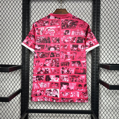Japan Anime Special Edition Soccer Jersey 2024/25 - Pink