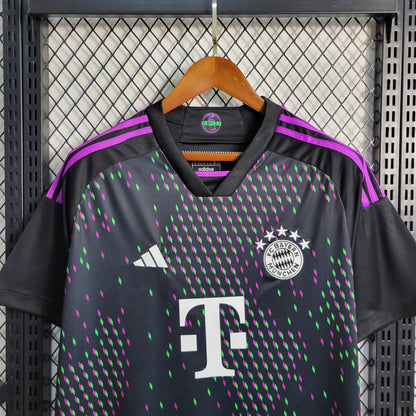 Bayern Munich Robert Lewandowski 9 Away Soccer Jersey 2023/24