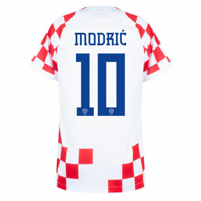 Croatia Luka Modrić 10 Home Soccer Jersey World Cup 2022