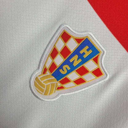 Croatia Home Soccer Jersey UEFA Euro 2024