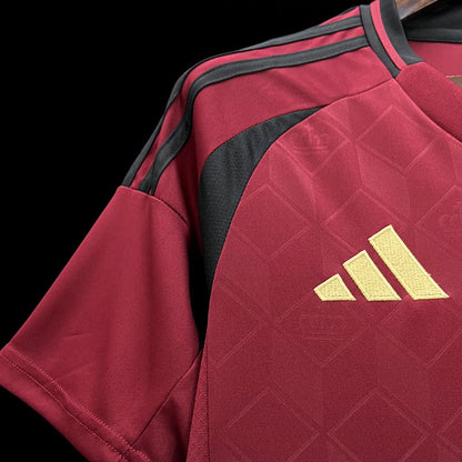 Belgium Home Soccer Jersey UEFA Euro 2024 - Red