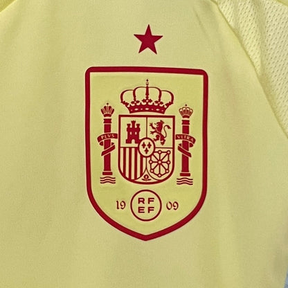 Spain Andrés Iniesta 6 Away Soccer Jersey Euro 2024
