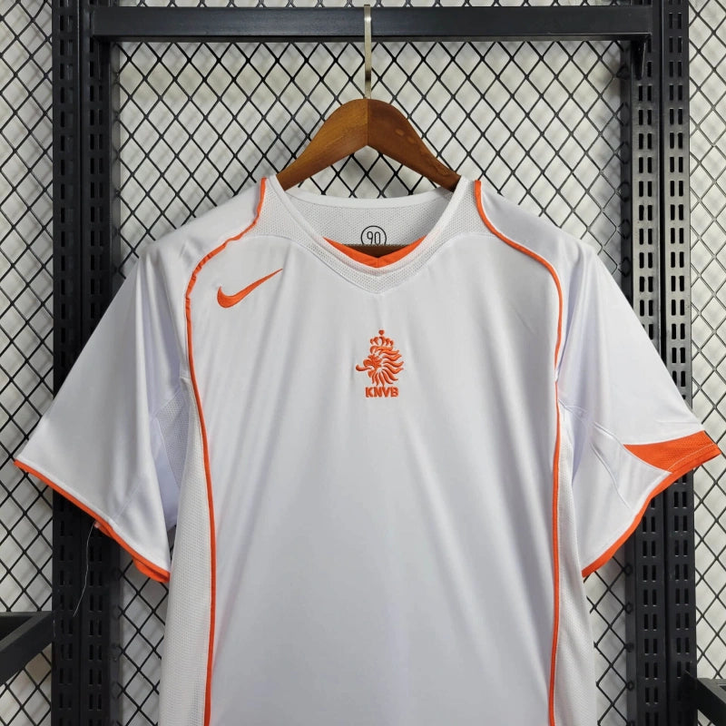 Netherlands Away Retro Soccer Jersey EURO 2004