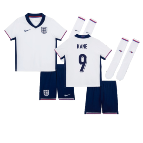England Harry Kane 9 Kids Home Soccer Jersey Euro 2024