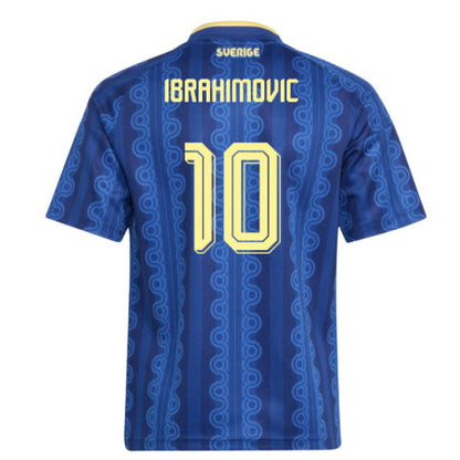 Sweden Zlatan Ibrahimović 10 Away Soccer Jersey World Cup 2026