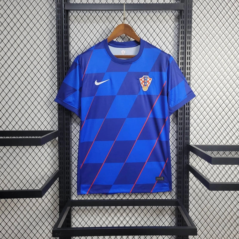 Croatia Luka Modric 10 Away Soccer Jersey Euro 2024