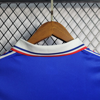 France Home Retro Soccer Jersey World Cup 1994