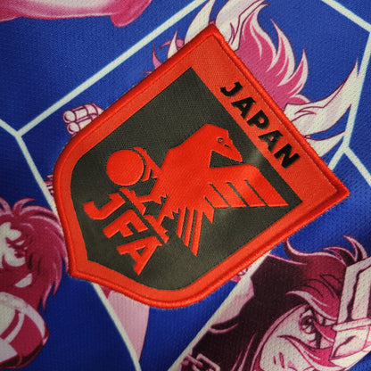Japan Gold Saints Anime Limited Edition Soccer Jersey 2023/24 - Blue