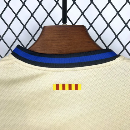 FC Barcelona Lamine Yamal 10 Kids Away Soccer Jersey 2025-2026