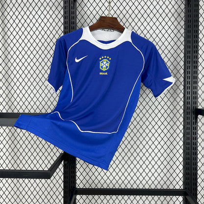 Brazil Away Retro Soccer Jersey 2004-2006