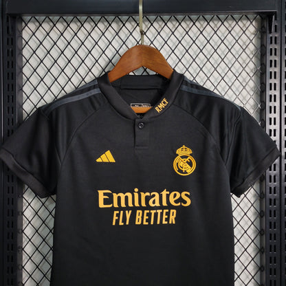 Real Madrid Cristiano Ronaldo 7 Third Kids Soccer Jersey 2023/24