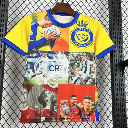 Cristiano RonaldoCareer Club Kids Special Edition Soccer Jersey 2025-2026