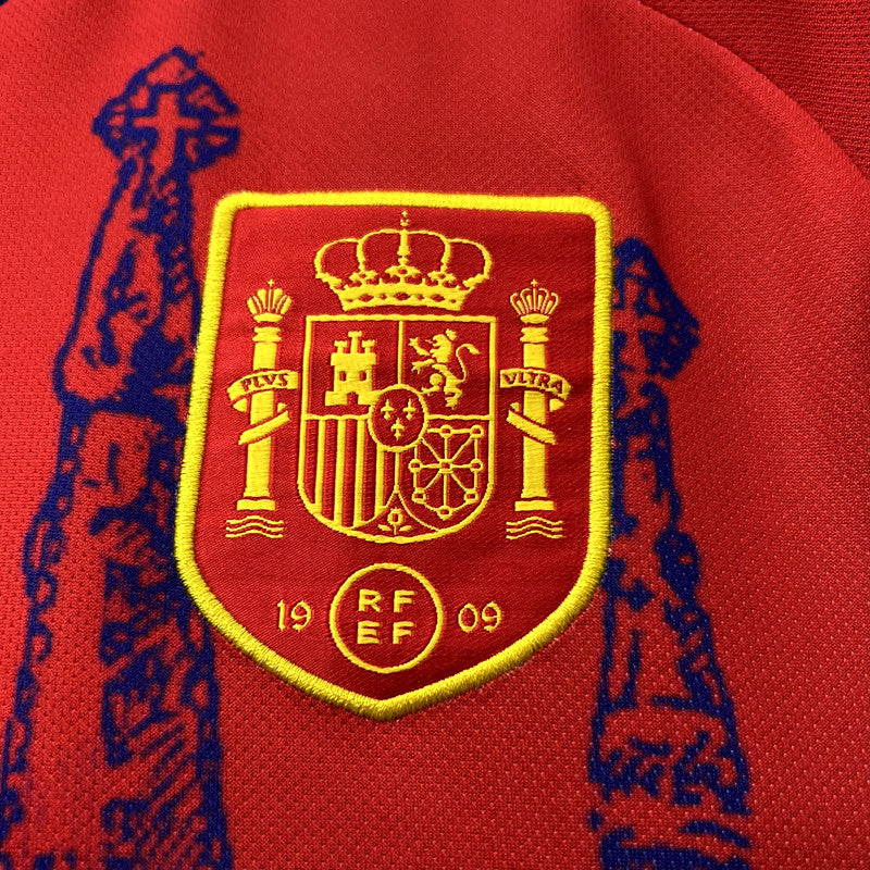 Spain Sagrada Família Special Edition Soccer Jersey 2023/24