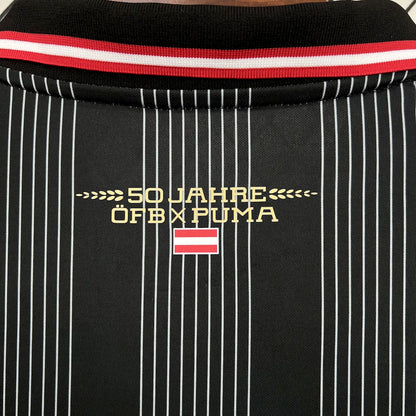 Austria 50th Anniversary Long Sleeves Retro Special Edition Soccer Jersey 2024/25