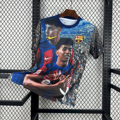 FC Barcelona "Lamine Yamal" Special Edition Soccer Jersey 2025-2026