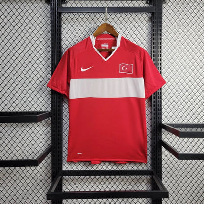 Turkey Retro Away Soccer Jersey UEFA Euro 2008