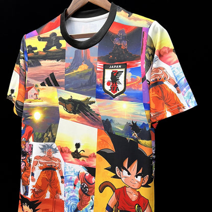 Japan Dragon Ball Limited Edition Soccer Jersey 2024/25