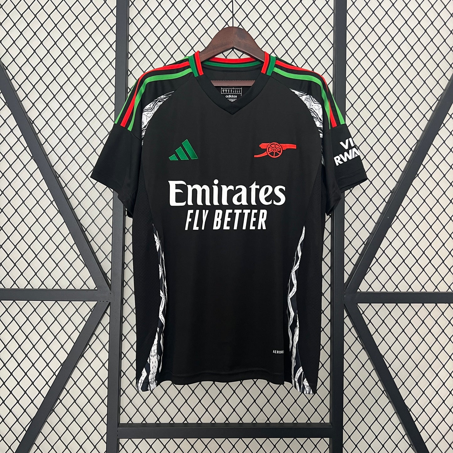 Arsenal Declan Rice 41 Away Soccer Jersey 2024/25