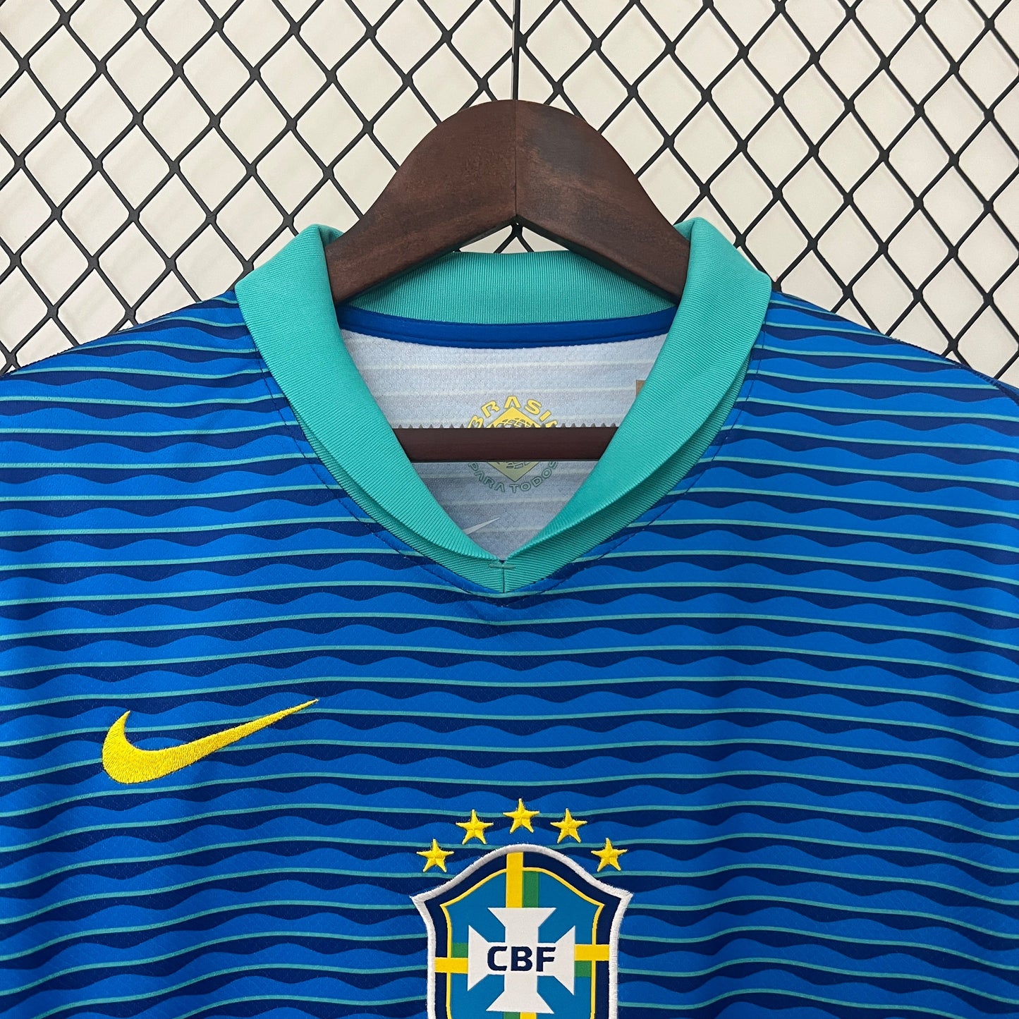 Brazil Richarlison 9 Away Soccer Jersey 2024/25