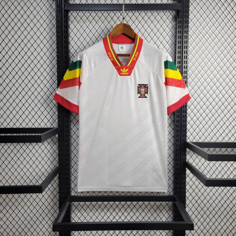 Portugal Retro Away Soccer Jersey 1992-1994