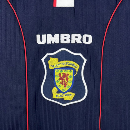 Scotland Retro Home Soccer Jersey 1996-1998