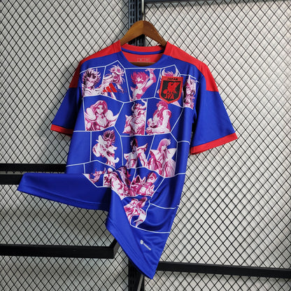 Japan Gold Saints Anime Limited Edition Soccer Jersey 2023/24 - Blue