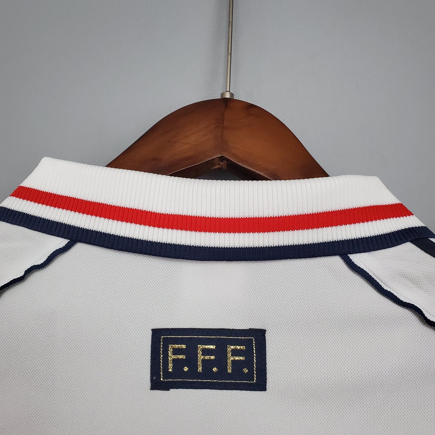 France Away Retro Soccer Jersey World Cup 1998