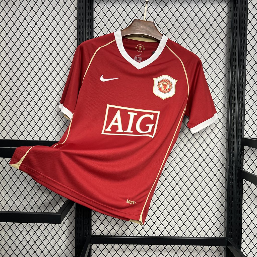 Manchester United Cristiano Ronaldo 7 Retro Home Soccer Jersey 2006-2007