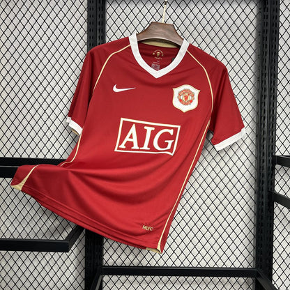 Manchester United Cristiano Ronaldo 7 Retro Home Soccer Jersey 2006-2007