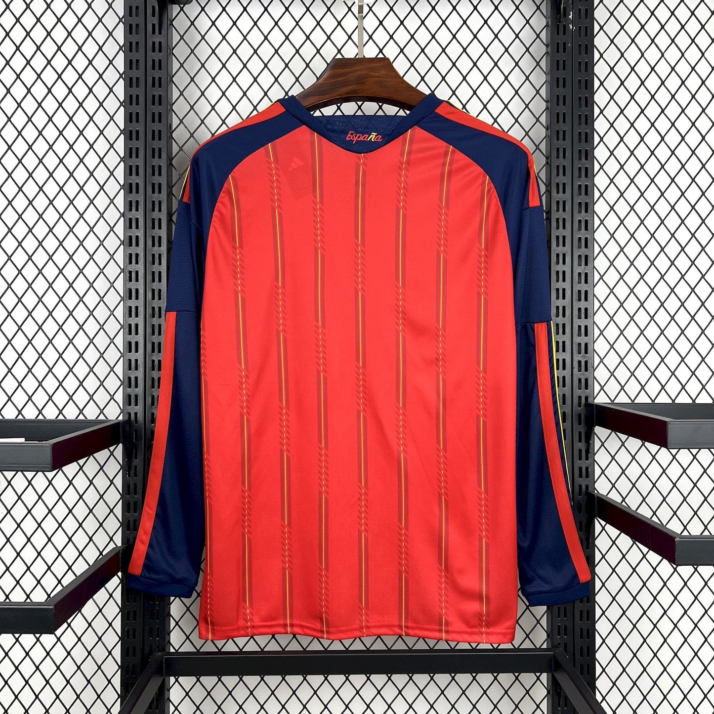 Spain Long Sleeve Home Soccer Jersey World Cup 2026