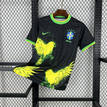 Brazil X Pombo Special Edition Soccer Jersey 2025-2026 - Green