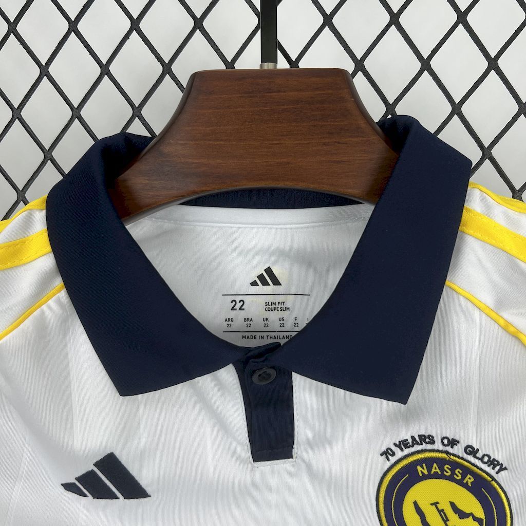 Al Nassr Cristiano Ronaldo 7 Kids Third Soccer Jersey 2025-2026